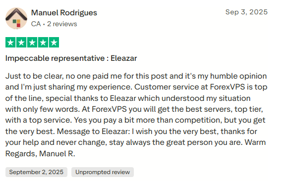 forexvps positive review 3